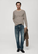 MANGO MARINIER 87080614-78 MANGO MAN T-SHIRT LONG SLEEVE-2