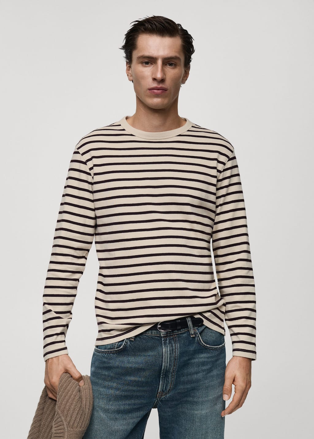 MANGO MARINIER 87080614-78 MANGO MAN T-SHIRT LONG SLEEVE