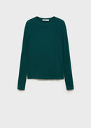 MANGO SECOND 87080619-49 MANGO WOMEN T-SHIRT LONG SLEEVE-3