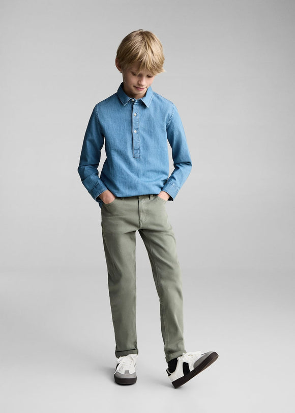 MANGO PERU7 87080622-37 MANGO KIDS BOY TROUSERS