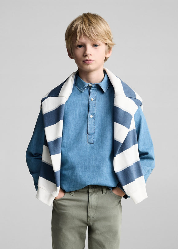 MANGO PERU7 87080622-37 MANGO KIDS BOY TROUSERS