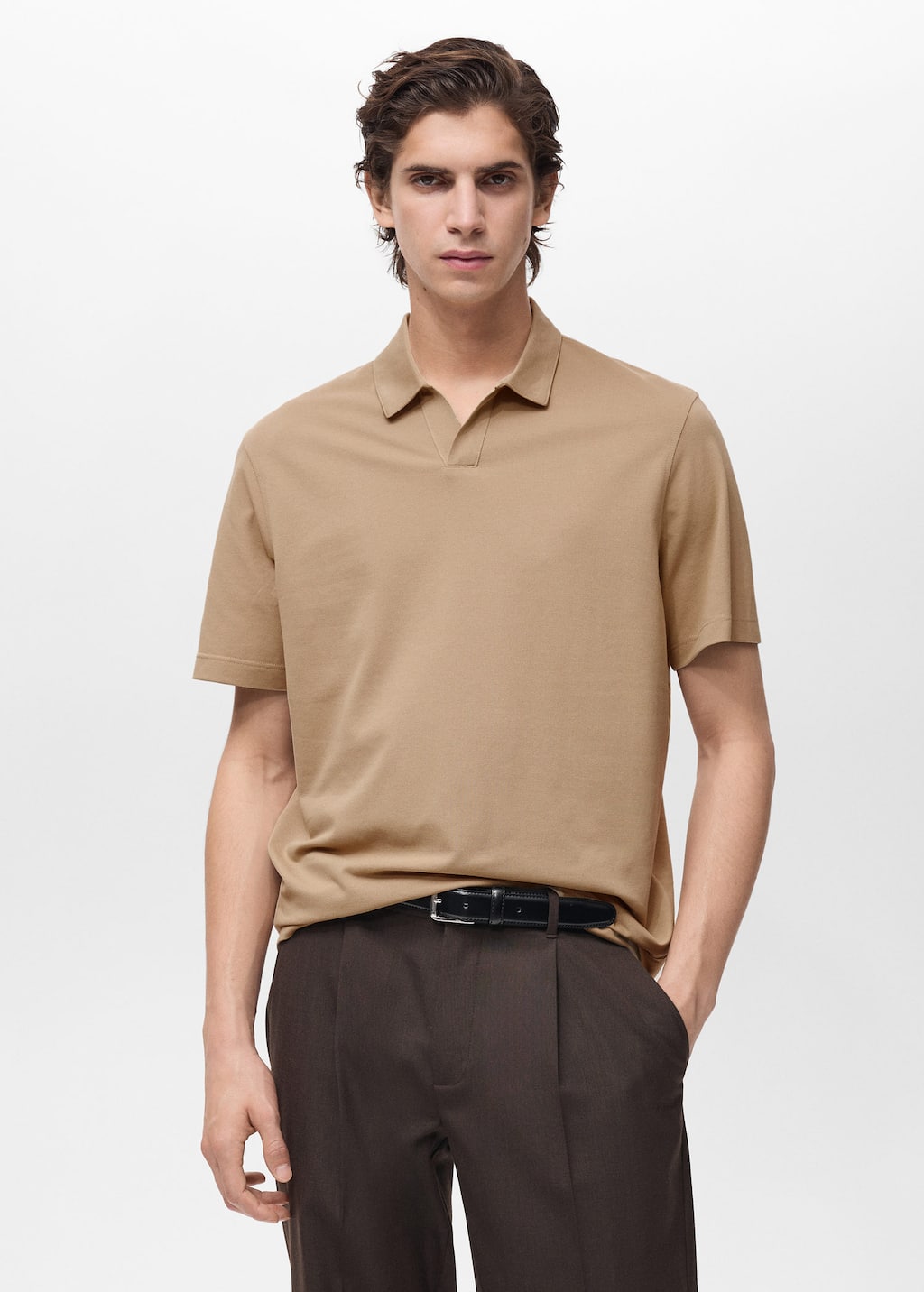 MANGO TAGA 87084409-09 MANGO MAN POLO SHIRT