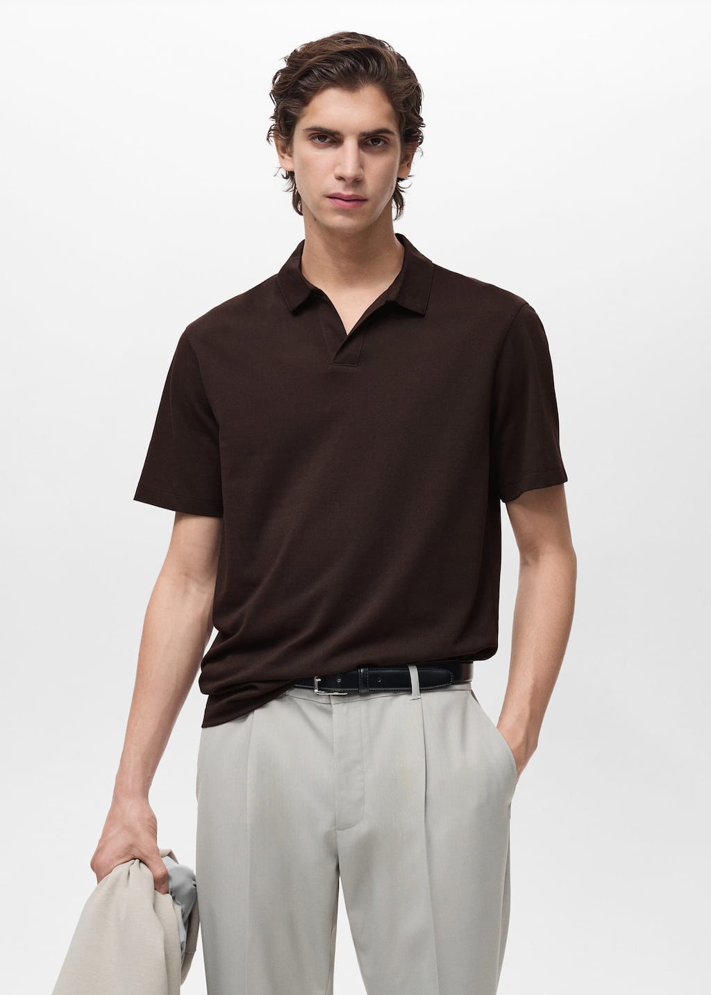 MANGO TAGA 87084409-32 MANGO MAN POLO SHIRT