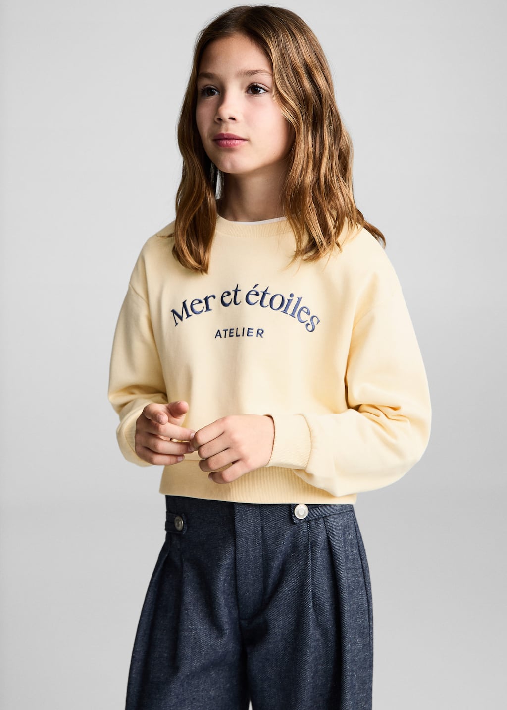 MANGO ETOILES 87084792-12 MANGO KIDS GIRL SWEATSHIRT