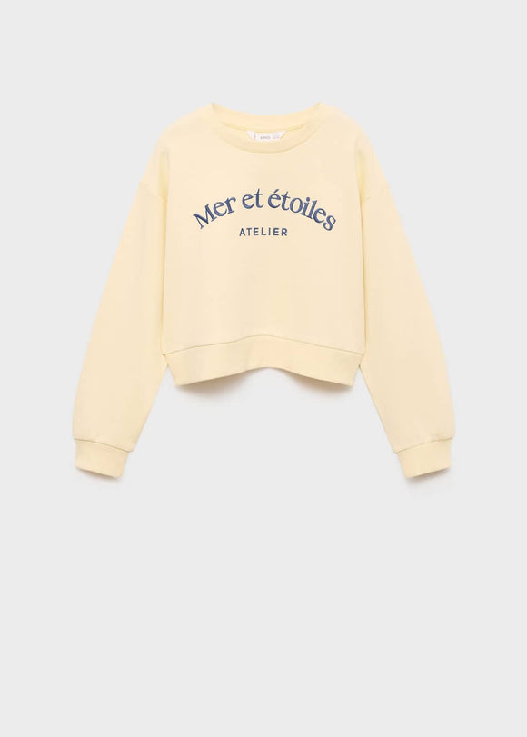 MANGO ETOILES 87084792-12 MANGO KIDS GIRL SWEATSHIRT