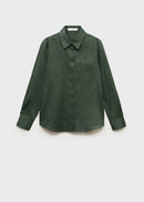 MANGO LINO 87085729-43 MANGO WOMEN SHIRT LONG SLEEVE-2