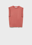 MANGO MAREA 87085752-74 MANGO WOMEN T-SHIRT SHORT SLEEVE-3