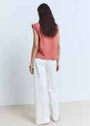 MANGO MAREA 87085752-74 MANGO WOMEN T-SHIRT SHORT SLEEVE-6