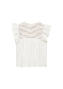 MANGO PLANI 87085957-02 MANGO KIDS GIRL T-SHIRT SHORT SLEEVE-5