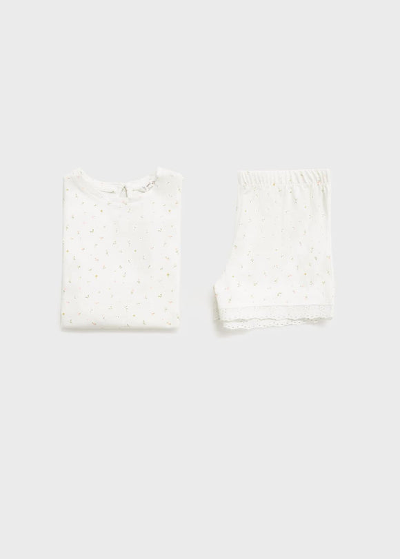 MANGO BLANCAB 87086716-02 MANGO KIDS BABY GIRL PIJAMAS