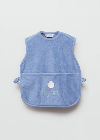 MANGO BAYWATCH 87086717-52 MANGO KIDS NEW BORN BABY BIB