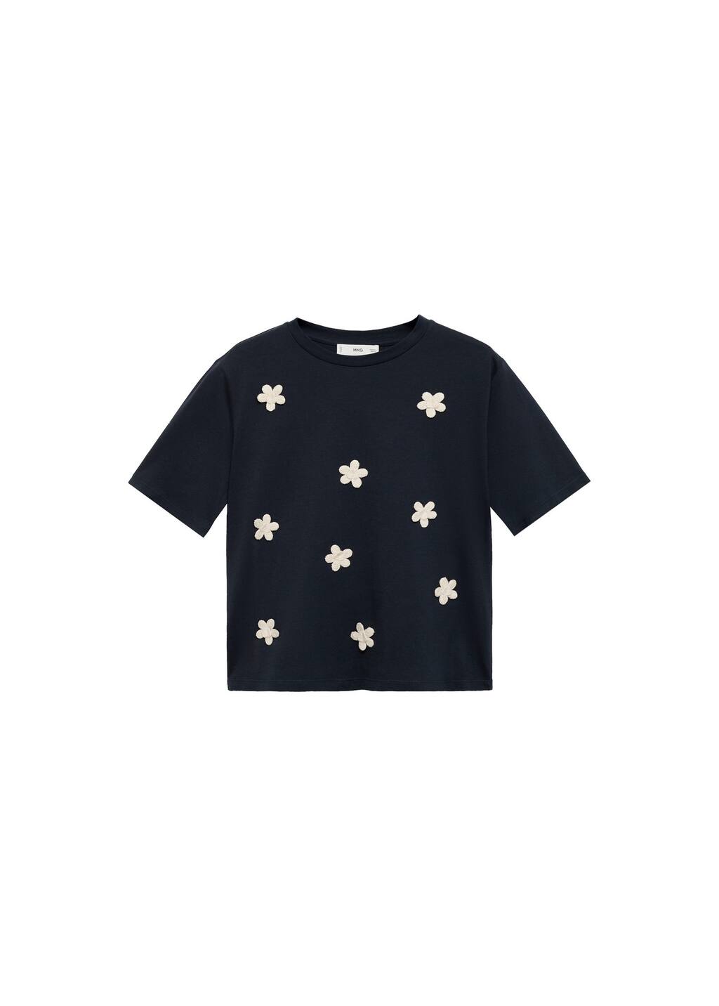 MANGO FLORA 87087178-56 MANGO WOMEN T-SHIRT SHORT SLEEVE