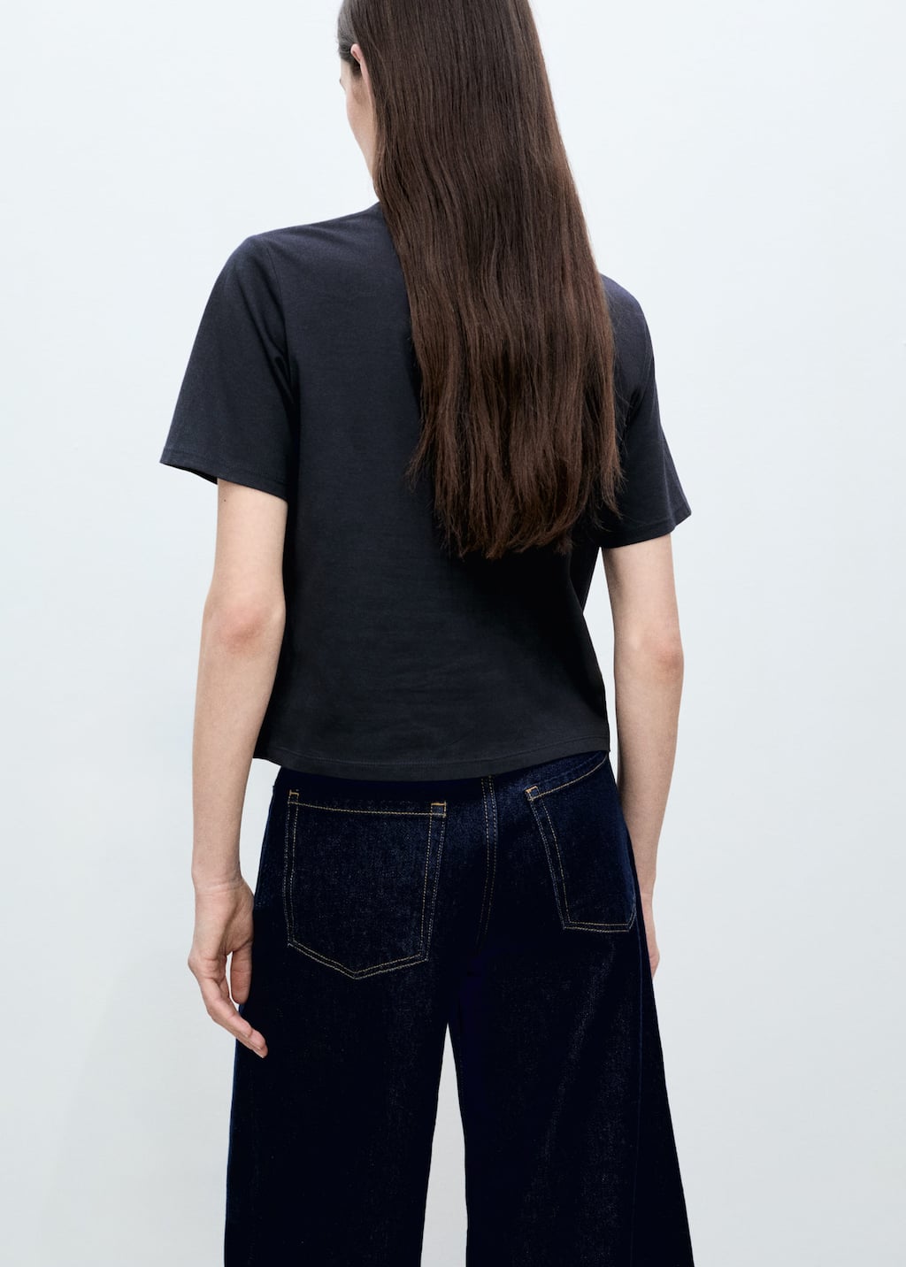 MANGO FLORA 87087178-56 MANGO WOMEN T-SHIRT SHORT SLEEVE