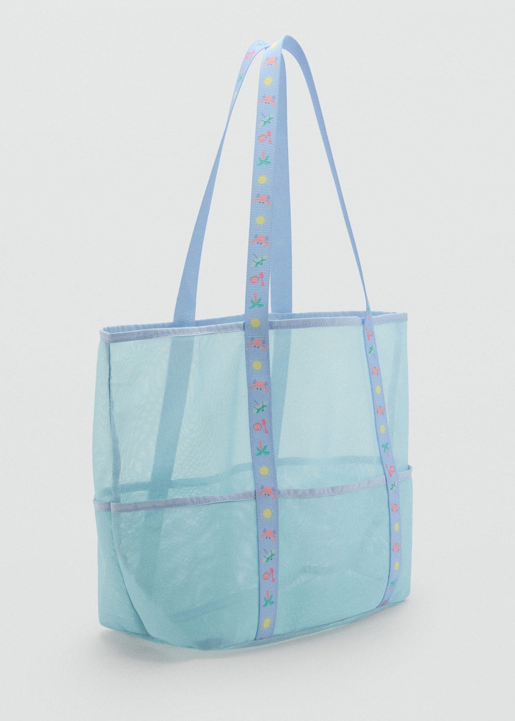 MANGO RED 87087183-45 MANGO KIDS GIRL TOTE BAG