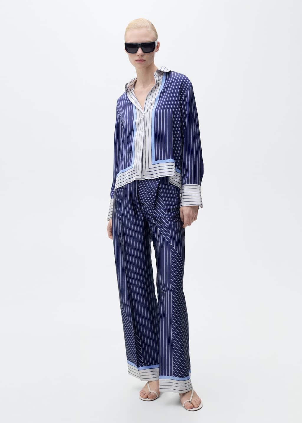 MANGO SHIRTY 87087193-52 MANGO WOMEN TROUSER