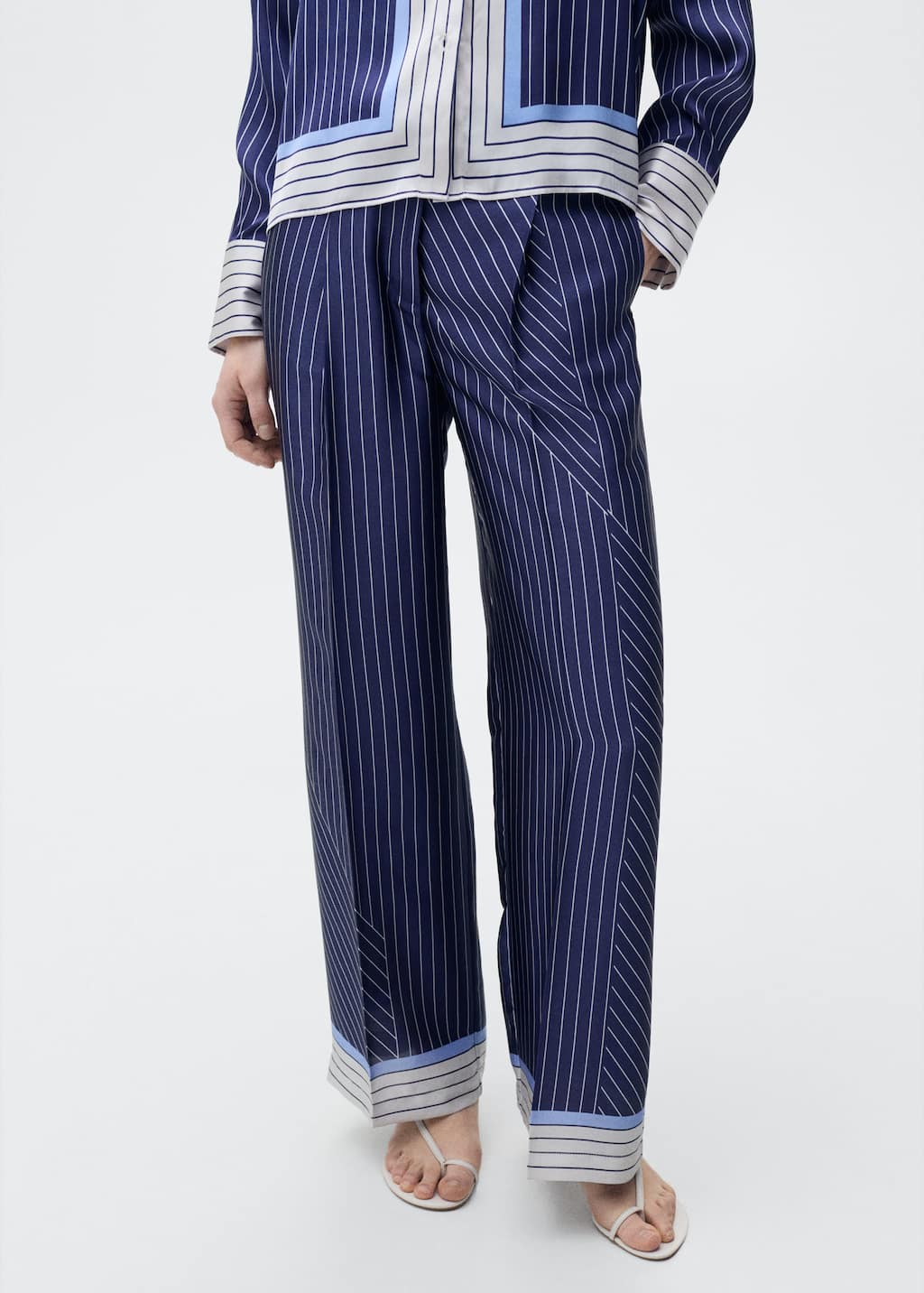 MANGO SHIRTY 87087193-52 MANGO WOMEN TROUSER