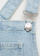 MANGO ADRIANA 87087701-TC MANGO KIDS GIRL DUNGAREE-5