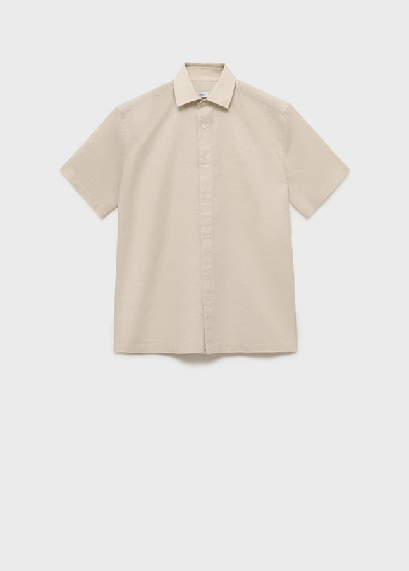 MANGO ANTS 87087889-07 MANGO MAN SHIRT SHORT SLEEVE