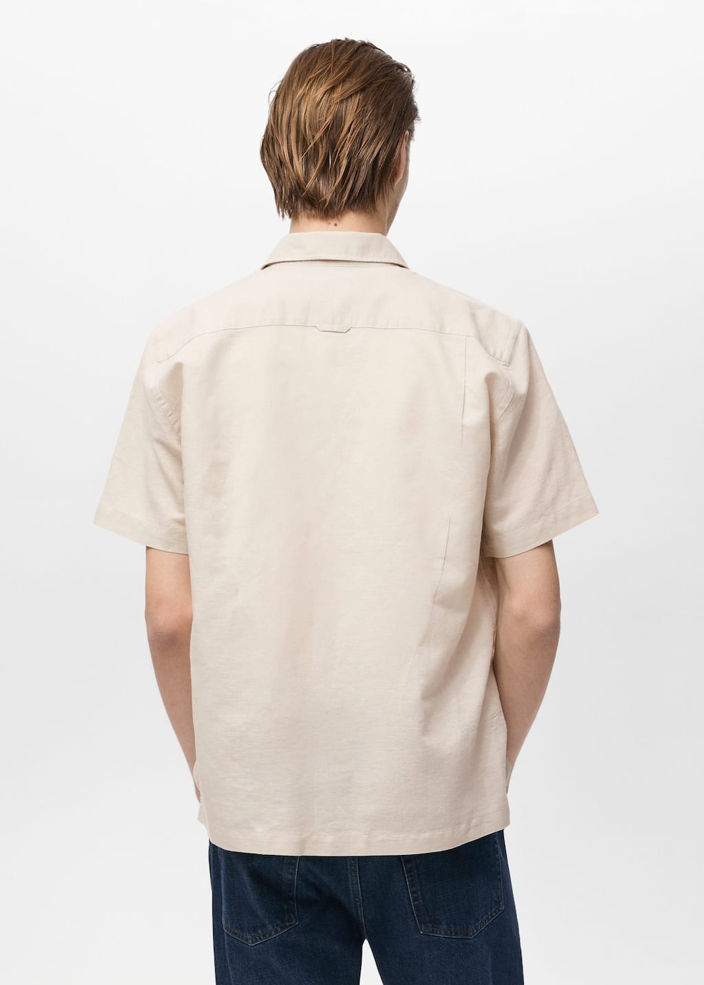 MANGO ANTS 87087889-07 MANGO MAN SHIRT SHORT SLEEVE