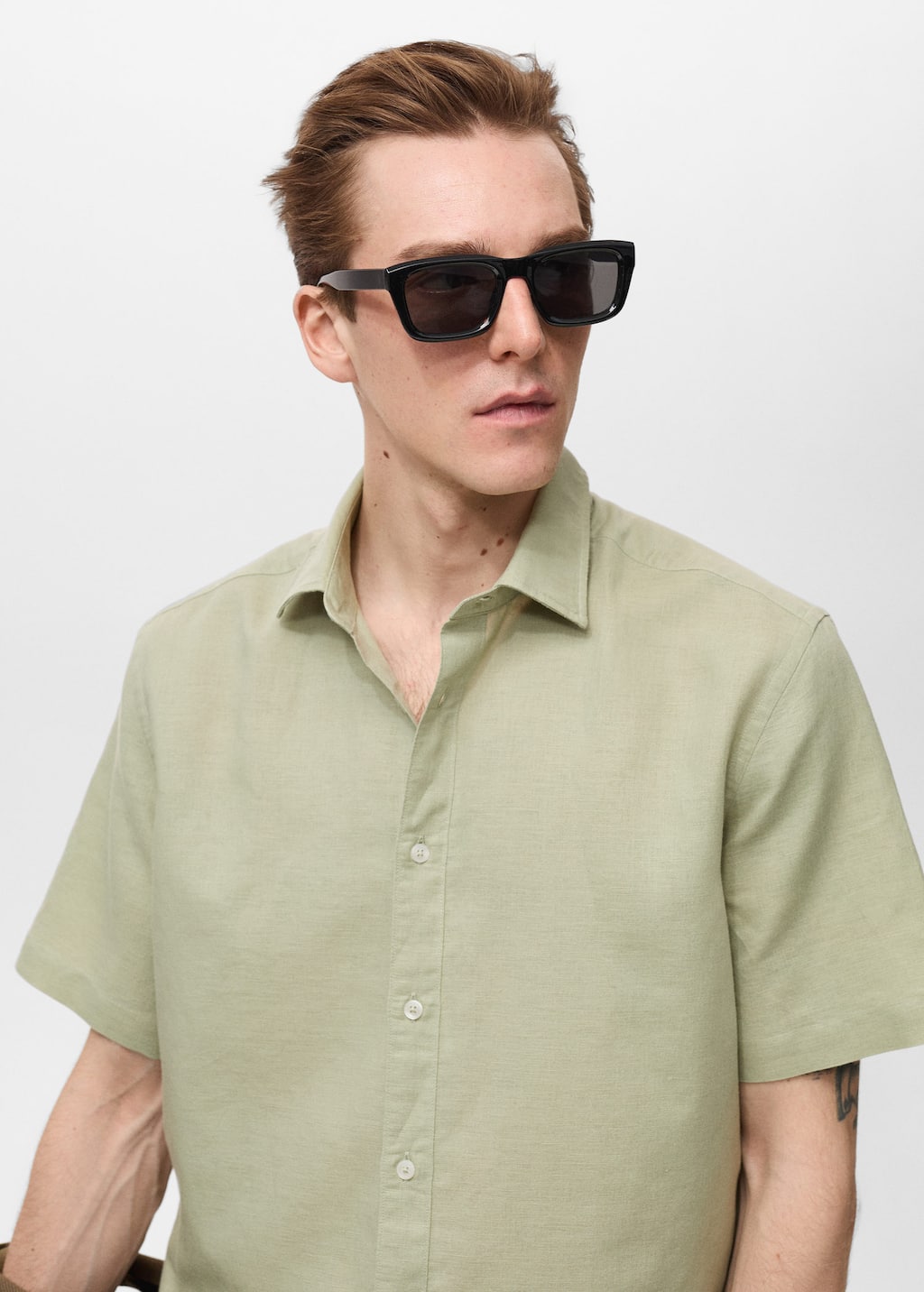 MANGO ANTS 87087889-40 MANGO MAN SHIRT SHORT SLEEVE