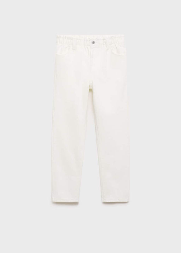 MANGO PAPERBAG 87090413-02 MANGO KIDS GIRL JEANS