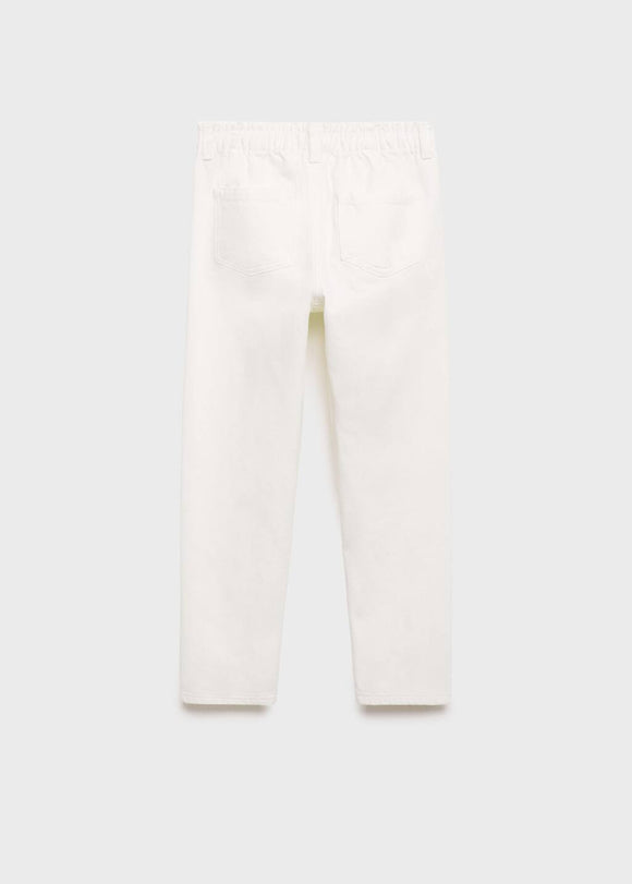 MANGO PAPERBAG 87090413-02 MANGO KIDS GIRL JEANS