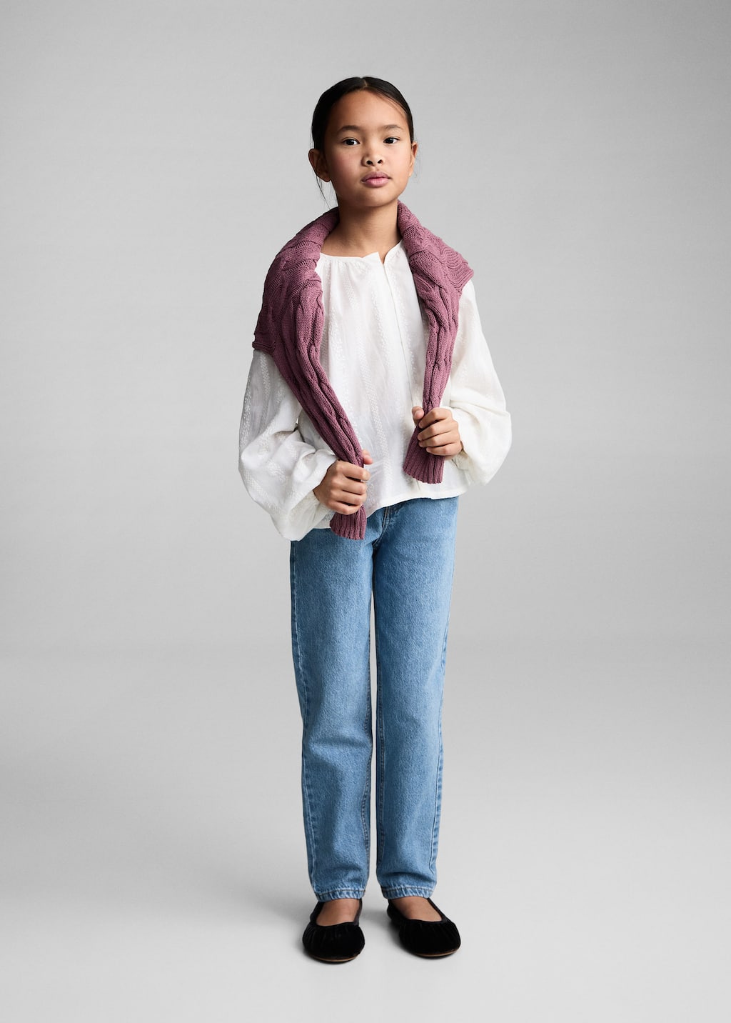 MANGO PAPERBAG 87090413-TM MANGO KIDS GIRL JEANS