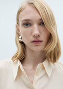 MANGO IDEALE 87090415-02 MANGO WOMEN SHIRT LONG SLEEVE-4