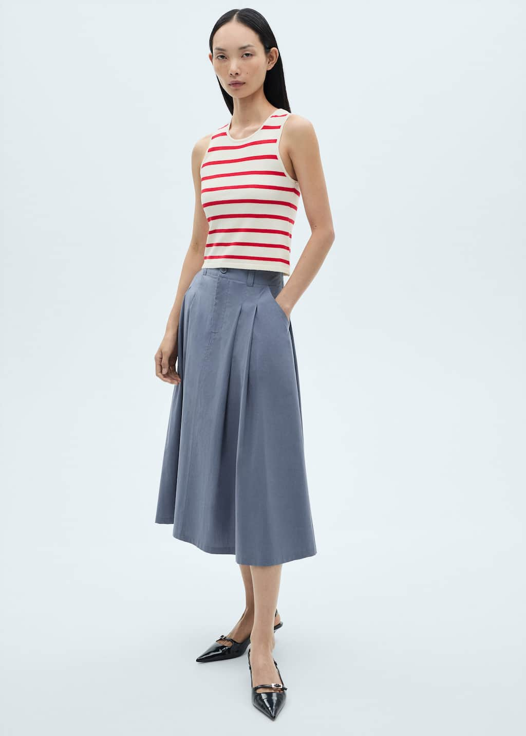 MANGO ALLEGRA-H 87090577-52 MANGO WOMEN SKIRT