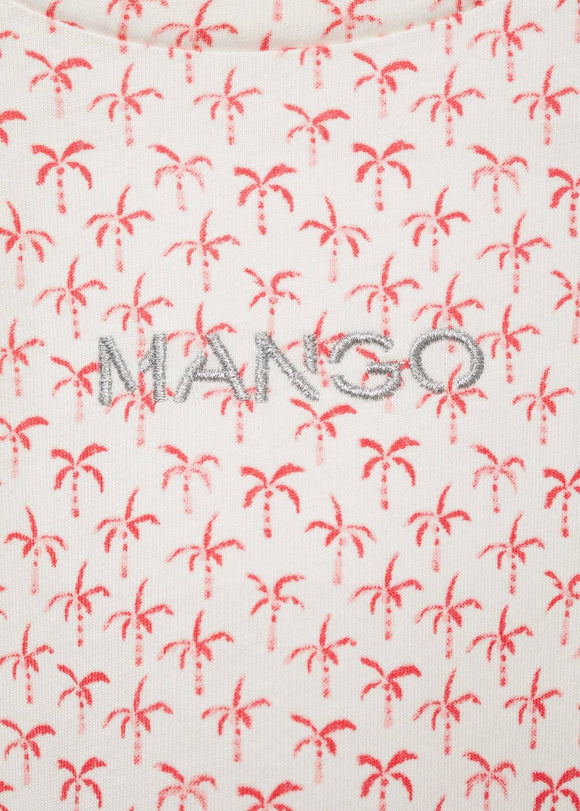 MANGO MNGFI 87090610-02 MANGO KIDS GIRL T-SHIRT SHORT SLEEVE