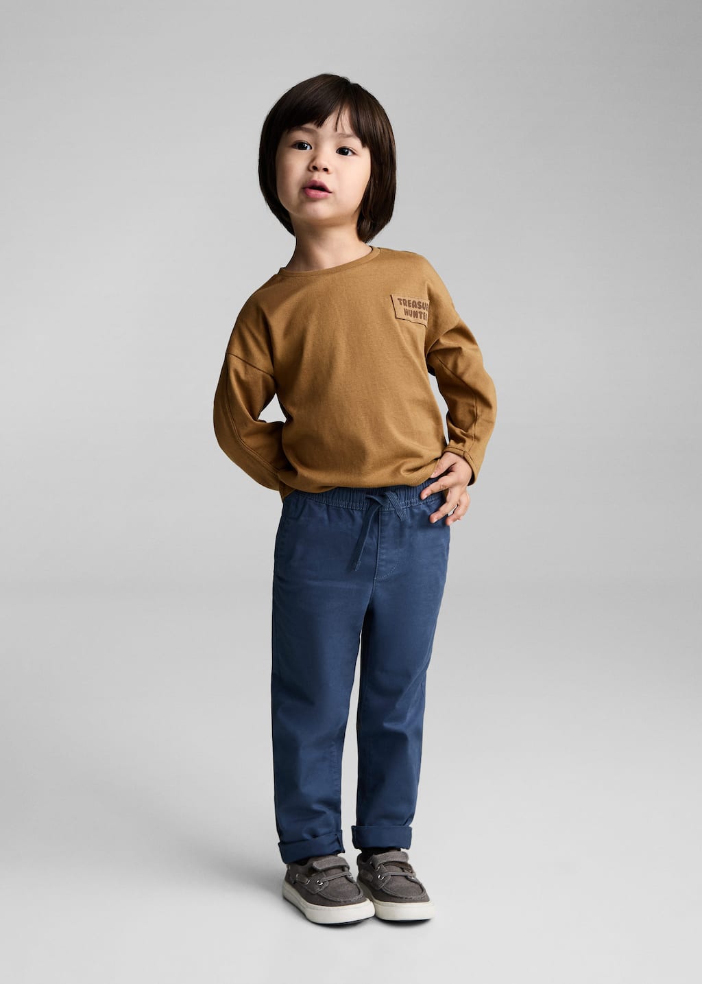 MANGO HUNTER 87090636-16 MANGO KIDS BABY BOY T-SHIRT LONG SLEEVE