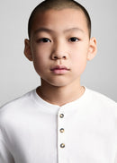 MANGO HENLEY7 87090647-02 MANGO KIDS BOY T-SHIRT LONG SLEEVE-4