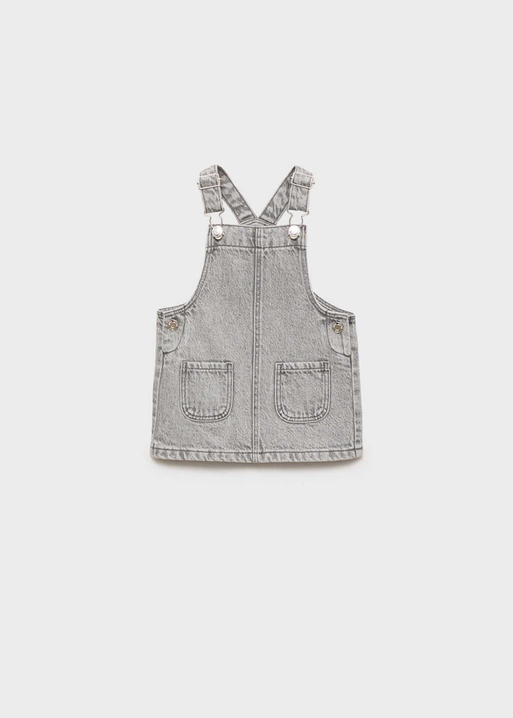 MANGO RUFFIG 87091045-TG MANGO KIDS BABY GIRL DUNGAREE