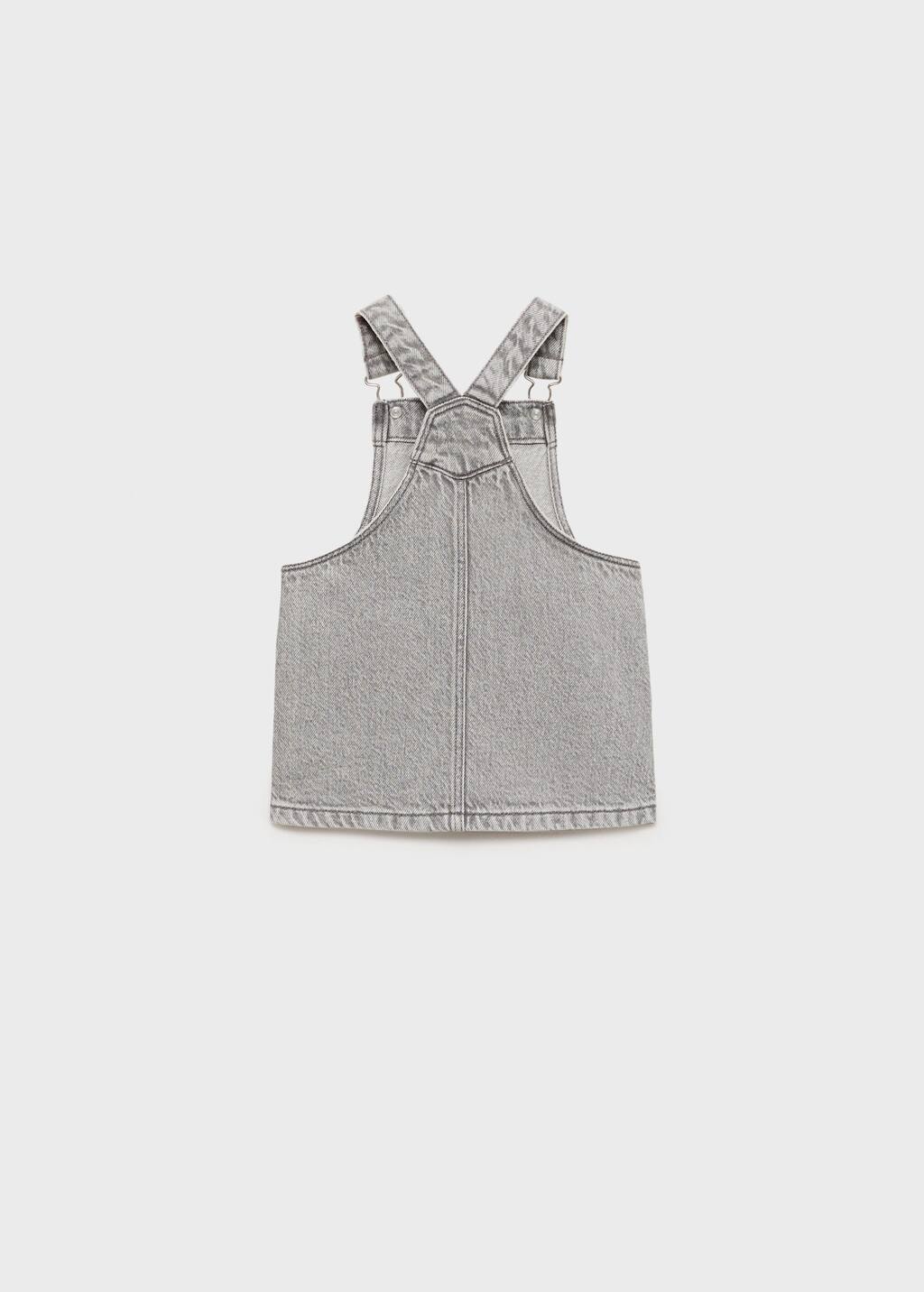 MANGO RUFFIG 87091045-TG MANGO KIDS BABY GIRL DUNGAREE