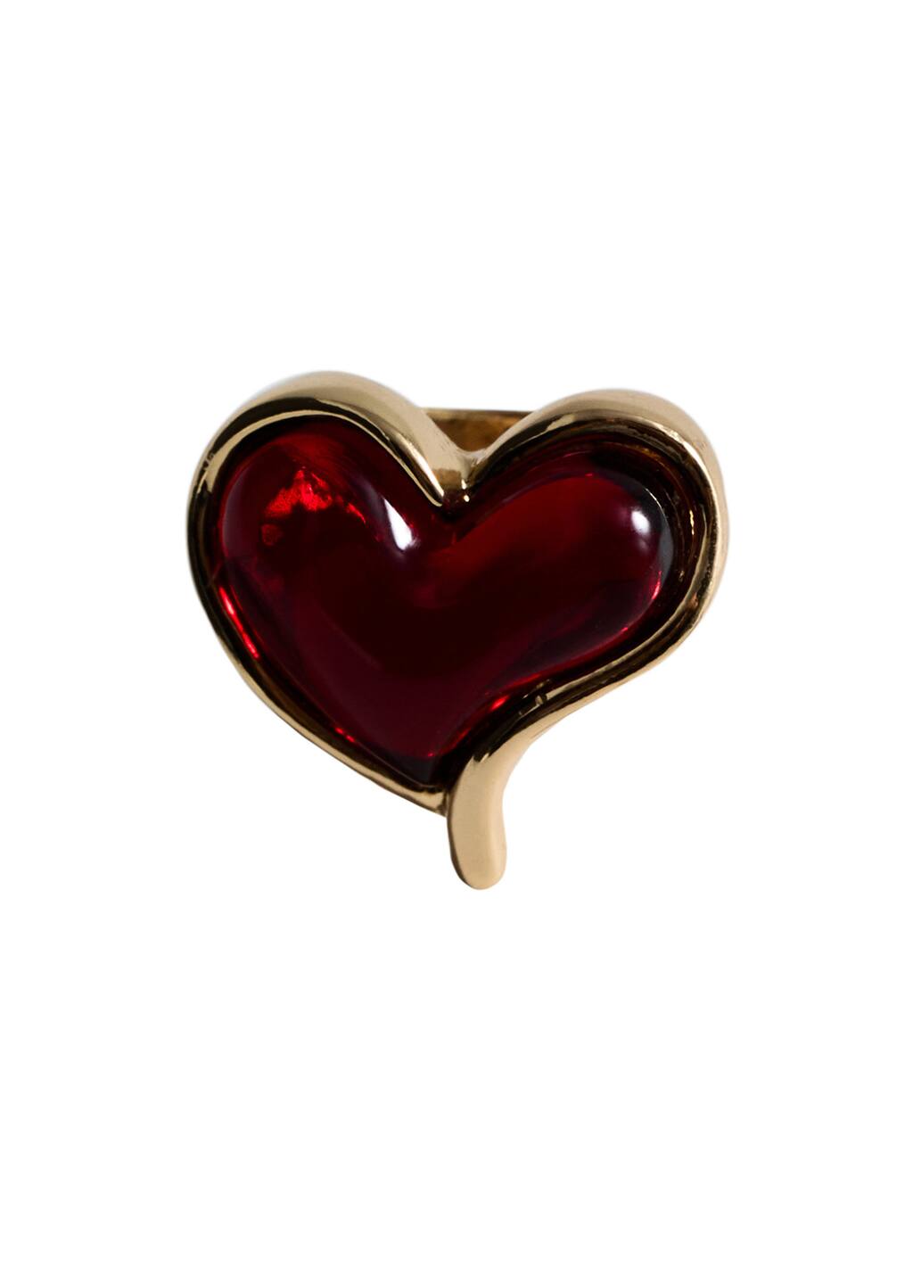 MANGO HEART 87093283-OR MANGO WOMEN FINGER RING