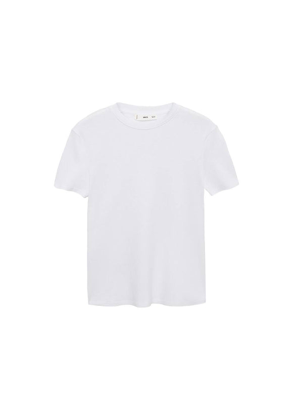 MANGO ZANI 87094088-01 MANGO WOMEN T-SHIRT SHORT SLEEVE
