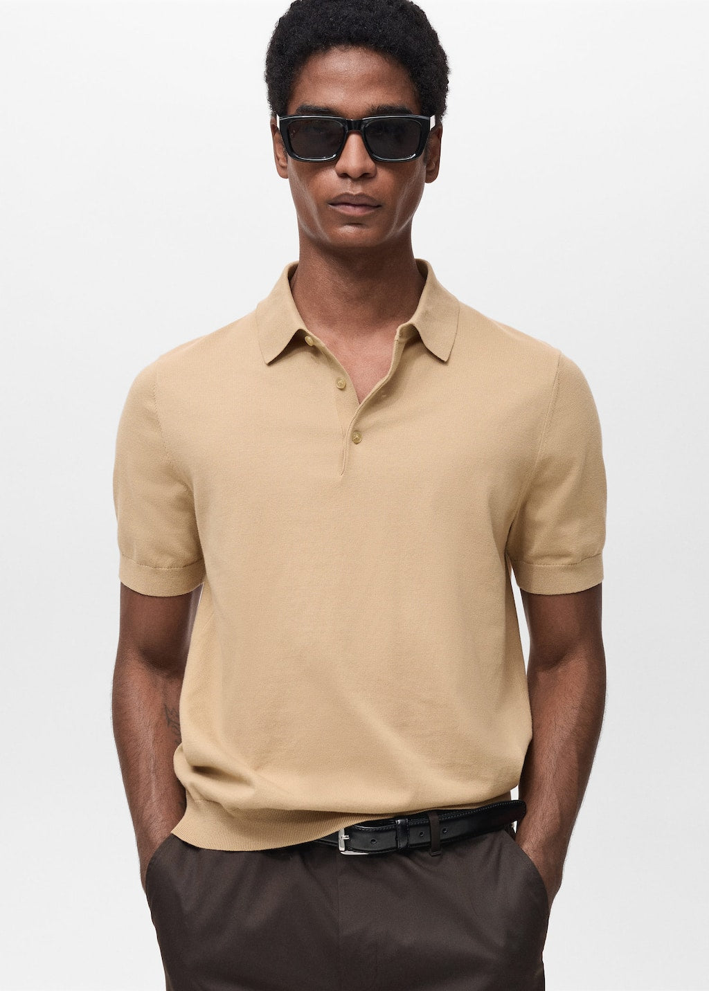 MANGO ARRAONA 87094409-09 MANGO MAN POLO SHIRT