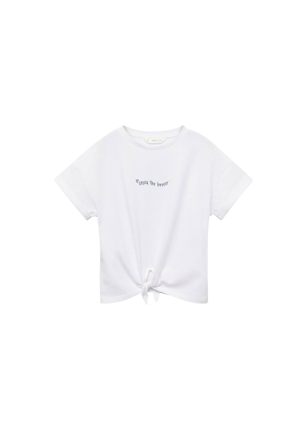 MANGO ENJOY 87094798-02 MANGO KIDS GIRL T-SHIRT SHORT SLEEVE