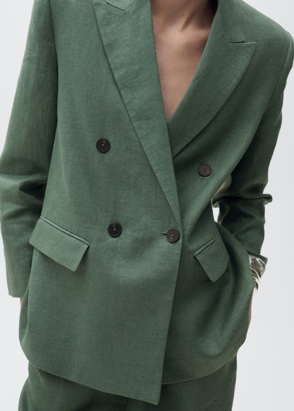 MANGO WOMEN MUSGO 87096711-48 BLAZER AND TROUSER 87036712-48