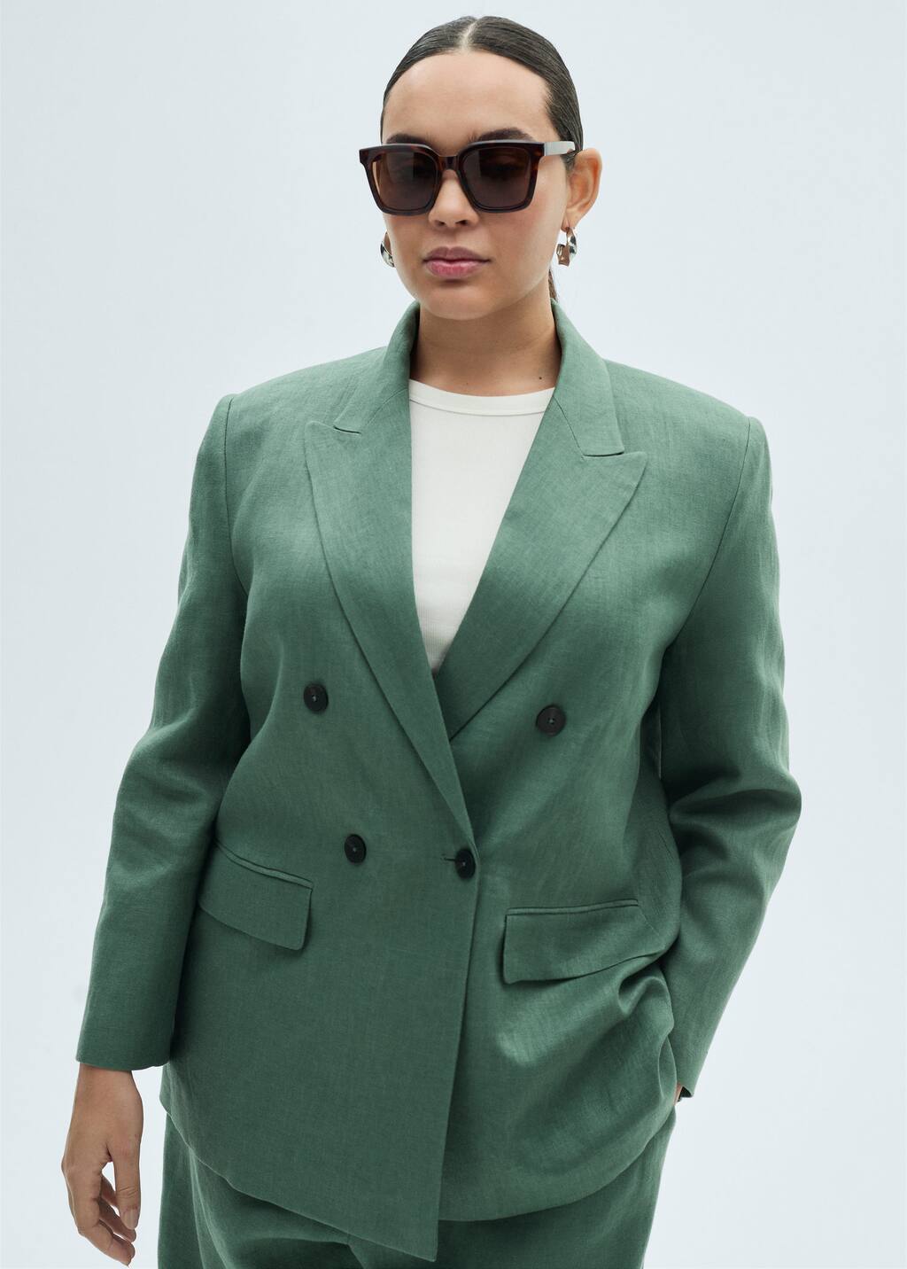 MANGO WOMEN MUSGO 87096711-48 BLAZER AND TROUSER 87036712-48