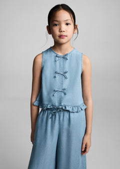 MANGO ELSA 87097163-TM MANGO KIDS GIRL TROUSERS