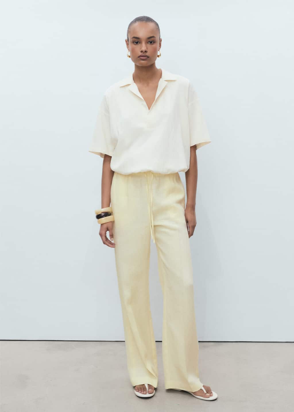 MANGO ALADA 87097691-11 MANGO WOMEN TROUSER
