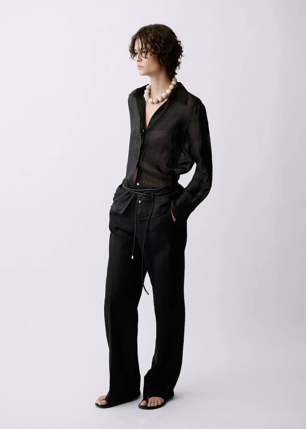 MANGO ALADA 87097691-99 MANGO WOMEN TROUSER