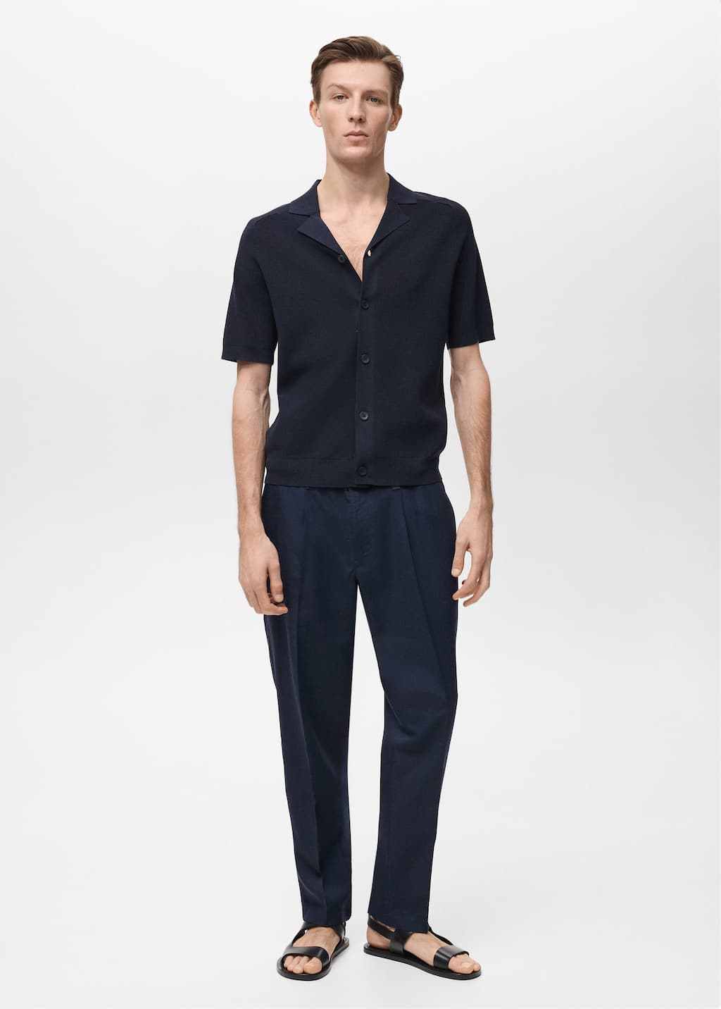 MANGO LINO 87097896-56 MANGO MAN SHIRT SHORT SLEEVE