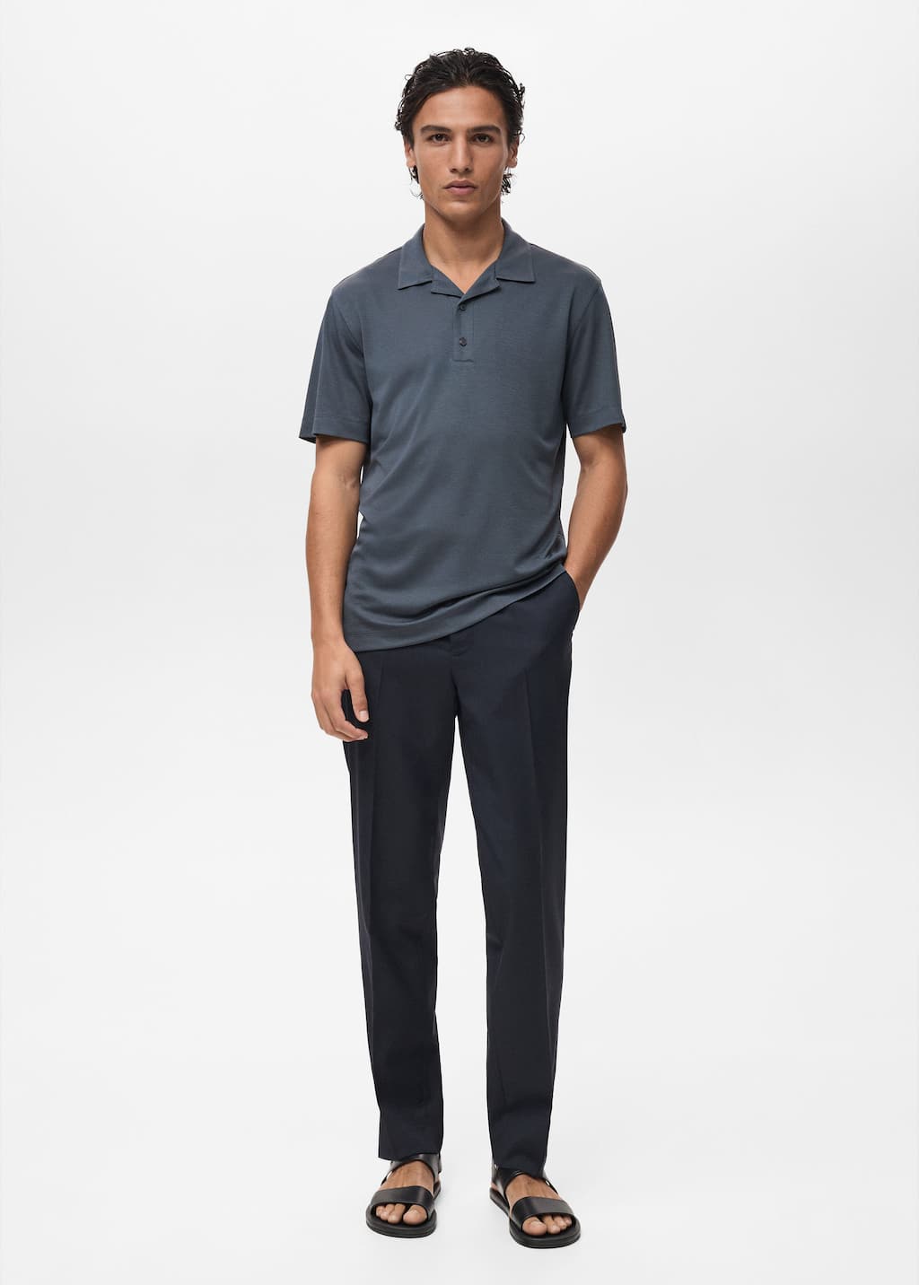 MANGO CARLP 87097907-59 MANGO MAN POLO SHIRT