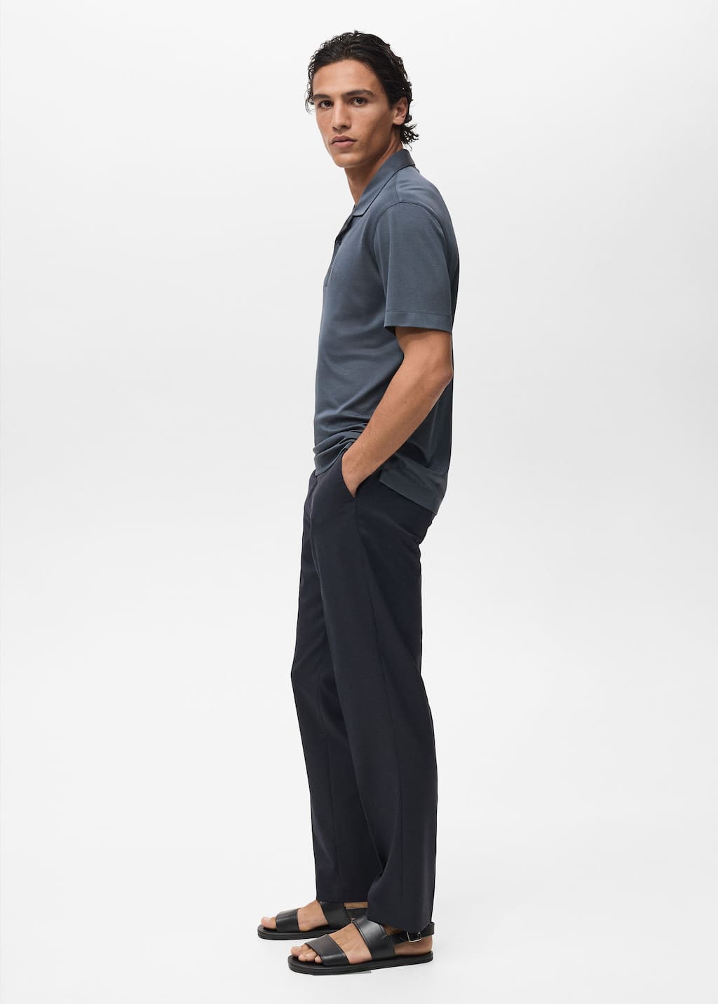 MANGO CARLP 87097907-59 MANGO MAN POLO SHIRT