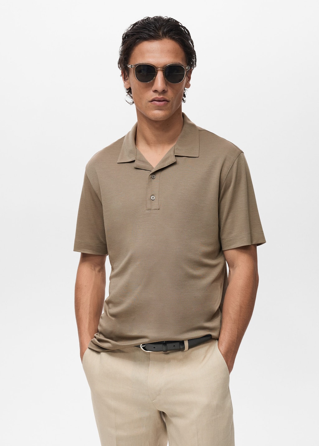 MANGO CARLP 87097907-98 MANGO MAN POLO SHIRT