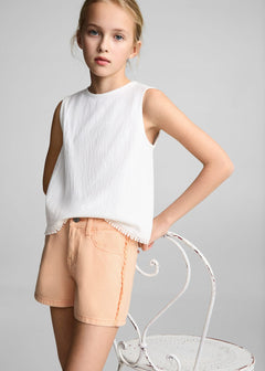 MANGO LACE 87098272-23 MANGO KIDS GIRL SHORT