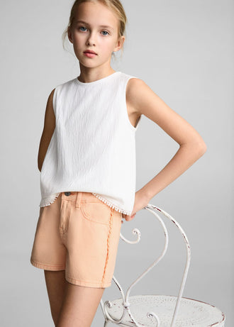 MANGO LACE 87098272-23 MANGO KIDS GIRL SHORT