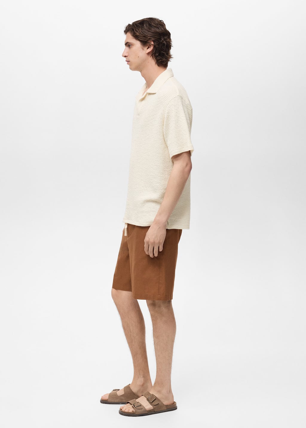 MANGO CROCHI 87099207-04 MANGO MAN POLO SHIRT